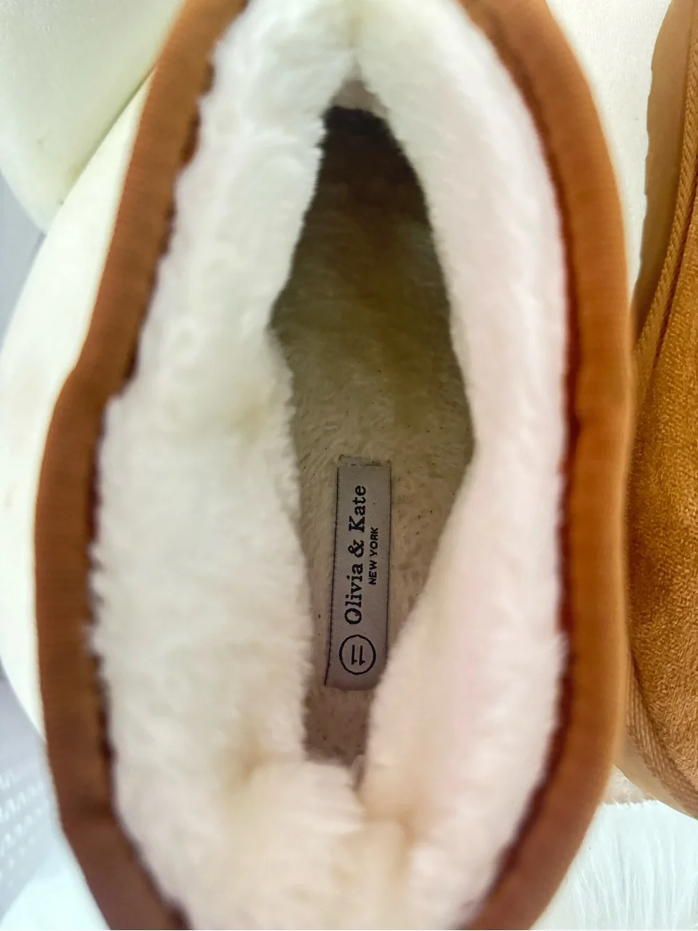 Women's Cozy Platform Ankle Boots in Chestnut Tan